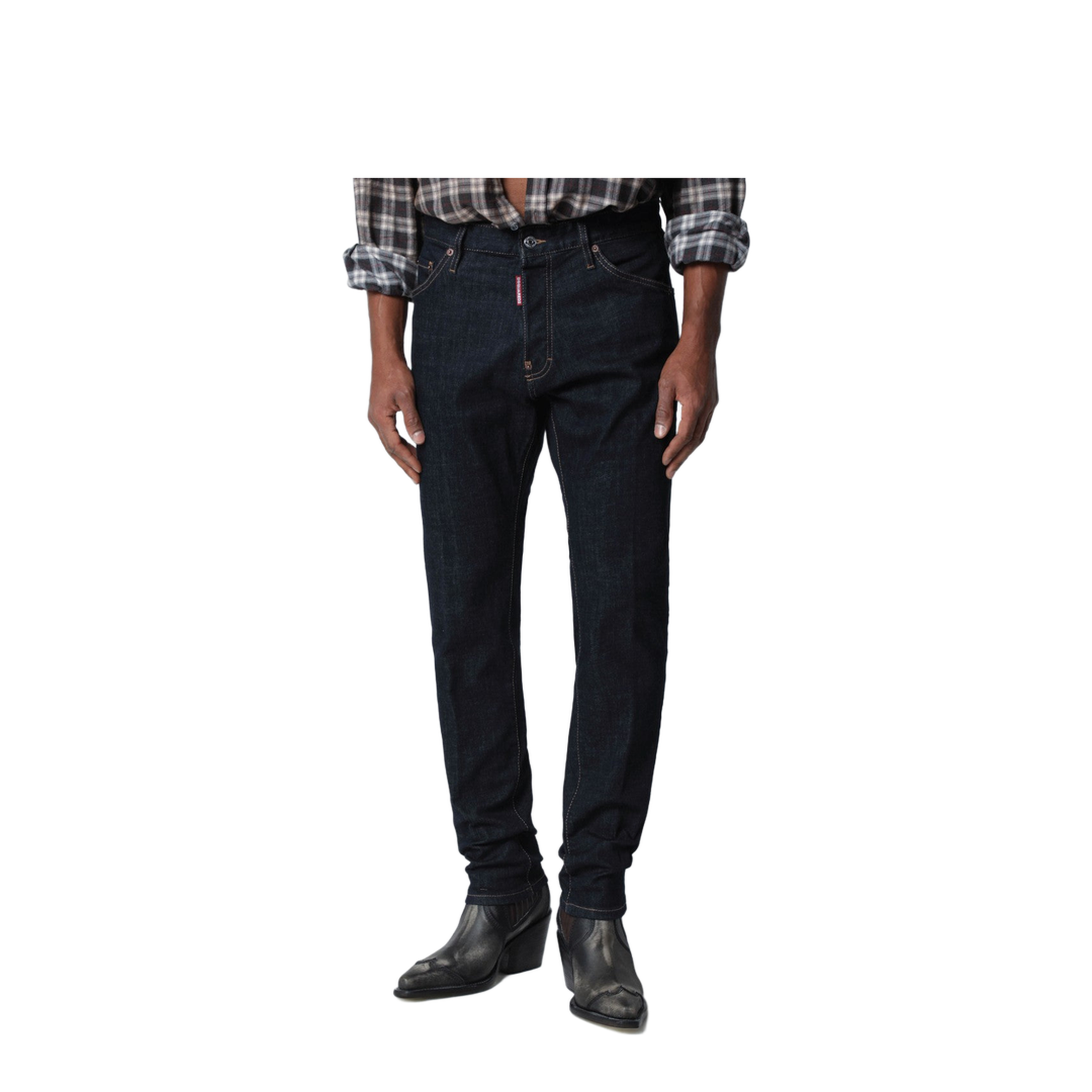 Slim Dark Denim Jeans - Image 1