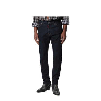 Slim Dark Denim Jeans - Image 1