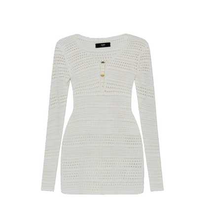 Woven Dress White - Image 1