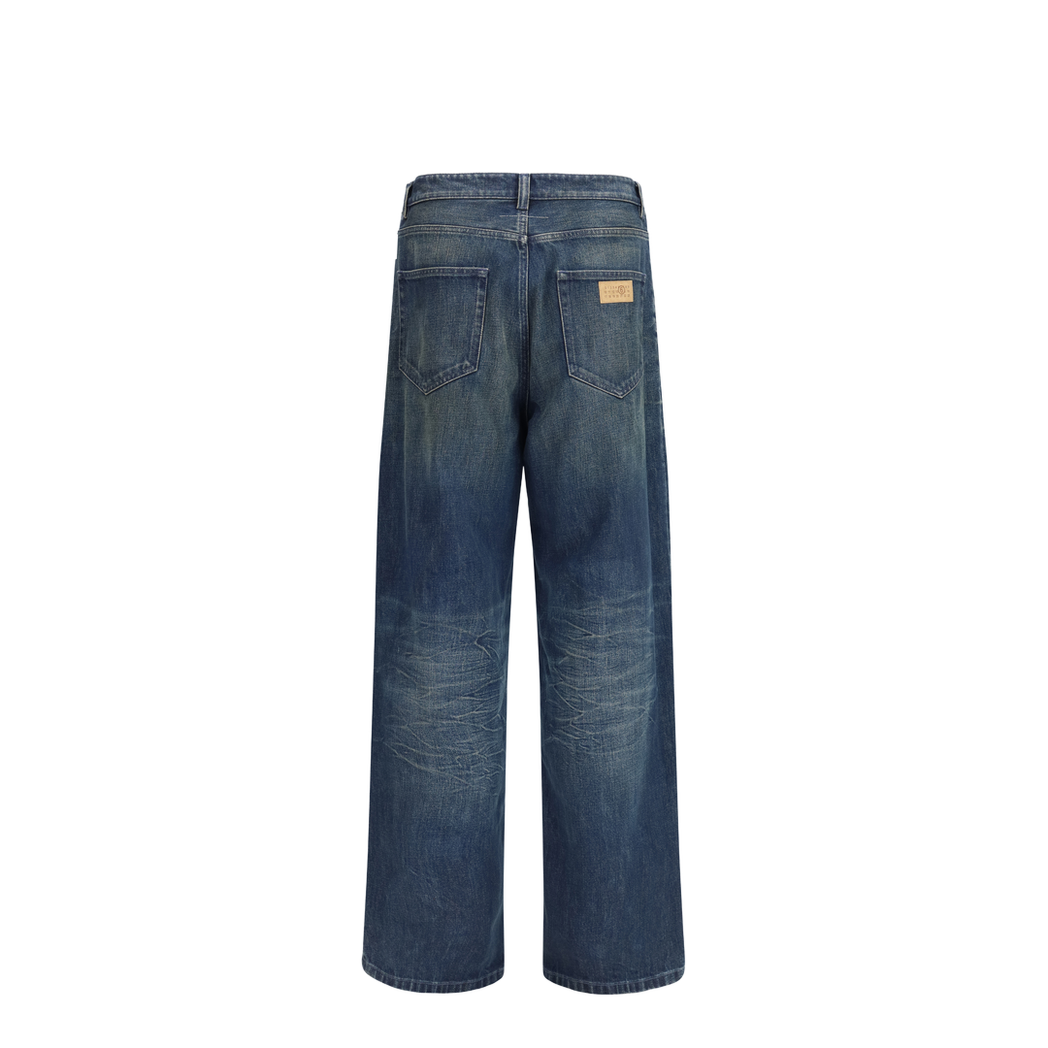 Five-pocket Pants with Panel Design - Image 2