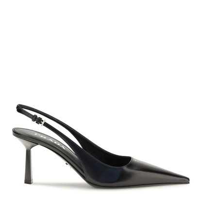 Leather Slingback Pumps - Image 1