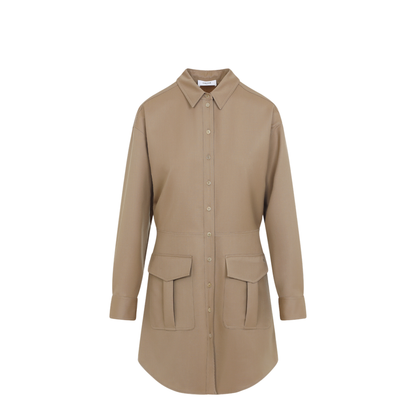 Wool Mini Dress - Image 2