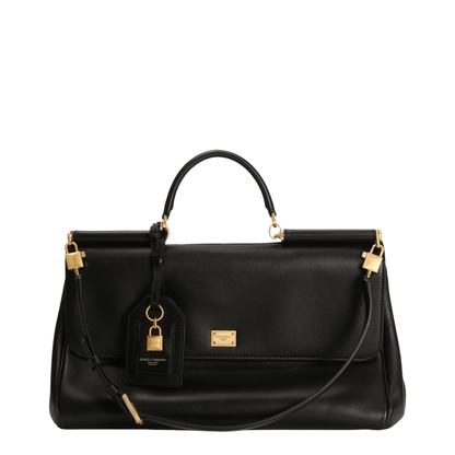 Maxi My Sicily Handbag in Plongé Calfskin - Image 1