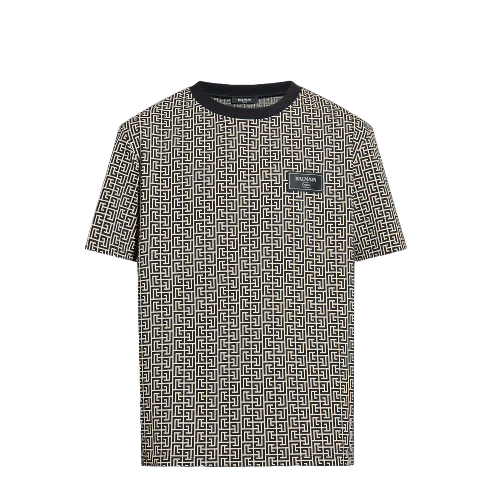 Monogrammed Jacquard T-Shirt - Image 1