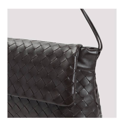 Dustbag Clutch Leather Brown - Image 5