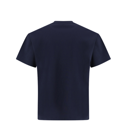 Cotton T-Shirt with Logo Patch - Image 2