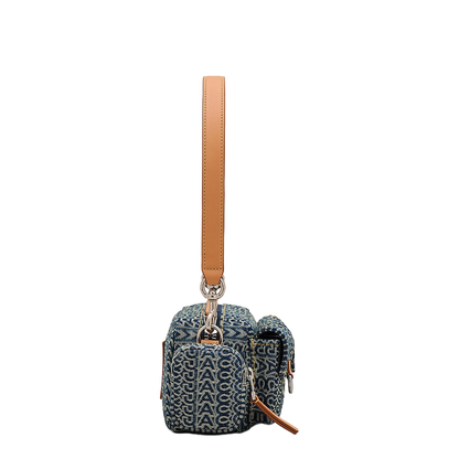 Cargo Monogram Denim Shoulder Bag - Image 2