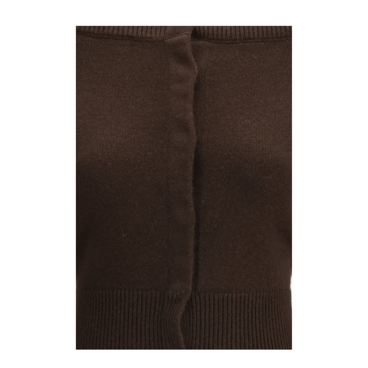 Soft Cashmere Open Neck Cardigan - Image 3
