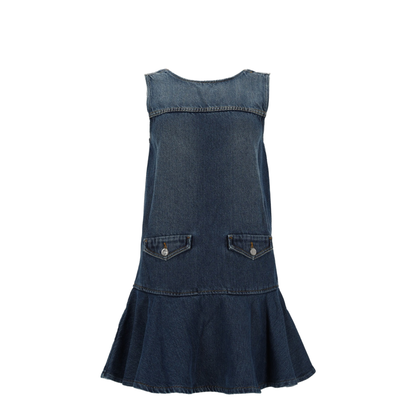 Denim Mini Dress - Image 1