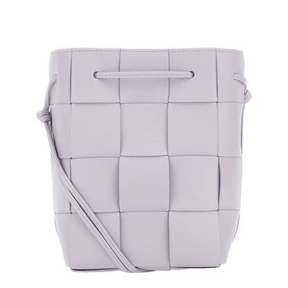 Cassette Belt-bag Leather Bucket Bags - Purple - Image 1