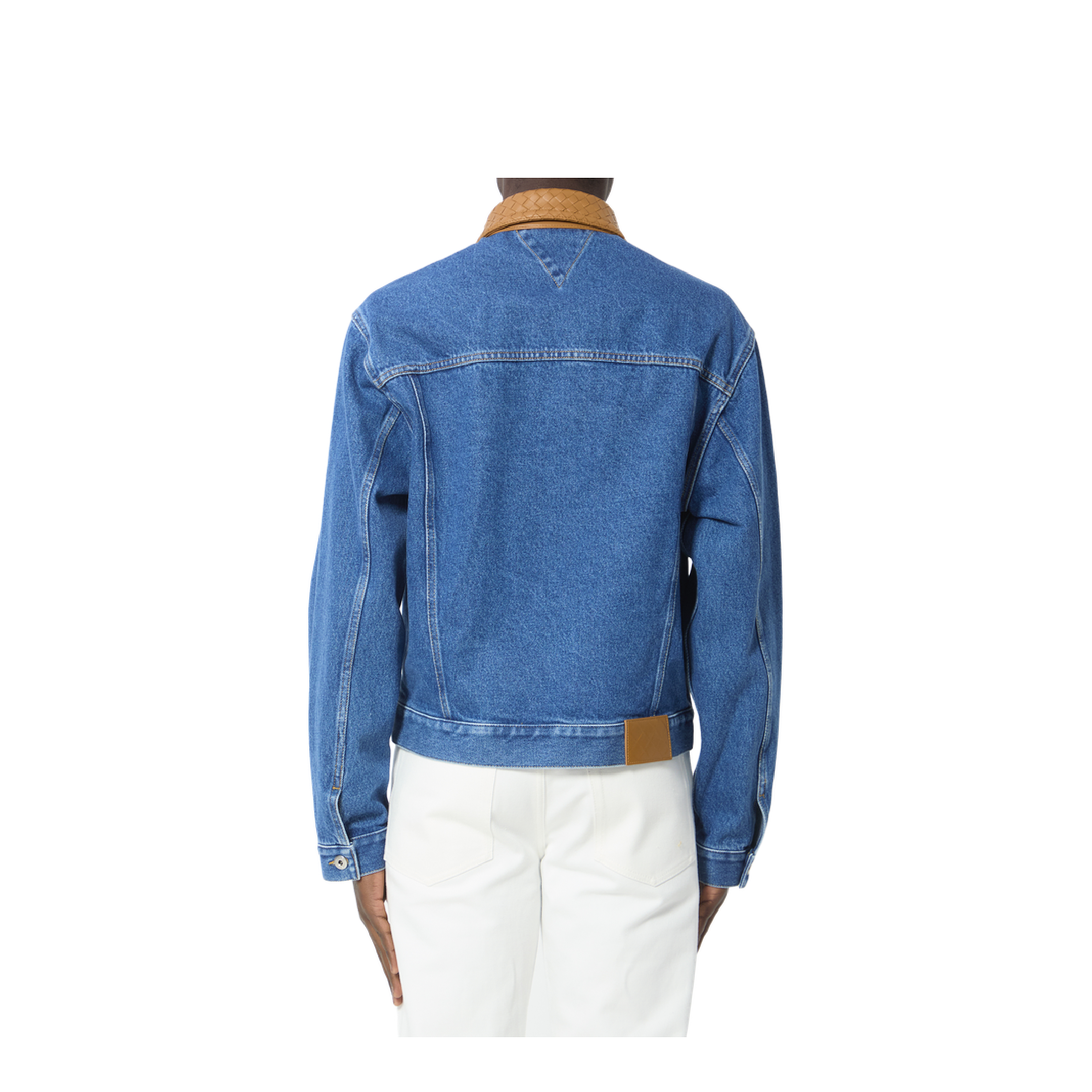 Medium Indigo Wash Denim Jacket - Image 4