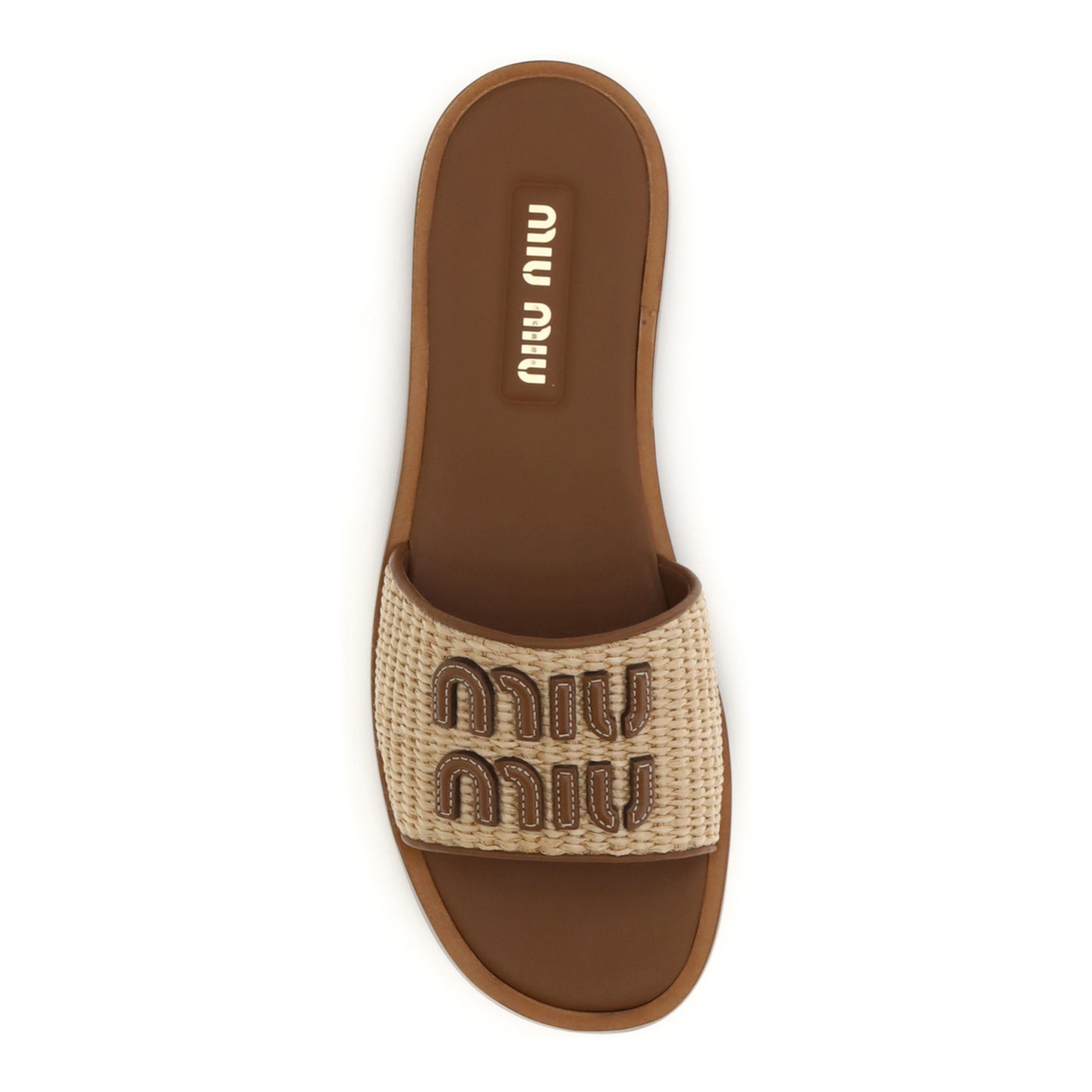 Raffia Slippers Sandals - Image 4