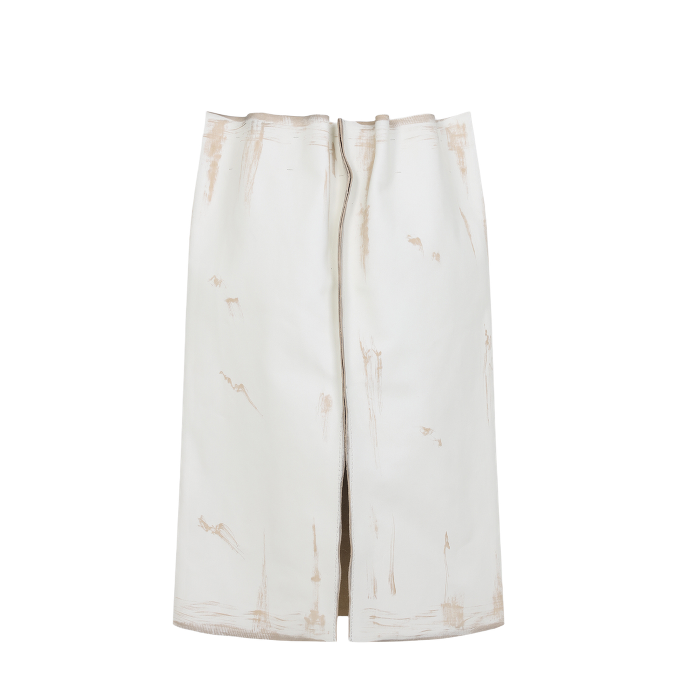 Calf Leather Midi Skirt - Image 4