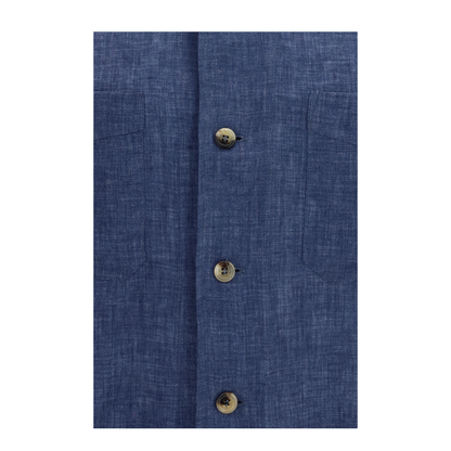 Easy Fit Linen Shirt - Image 3