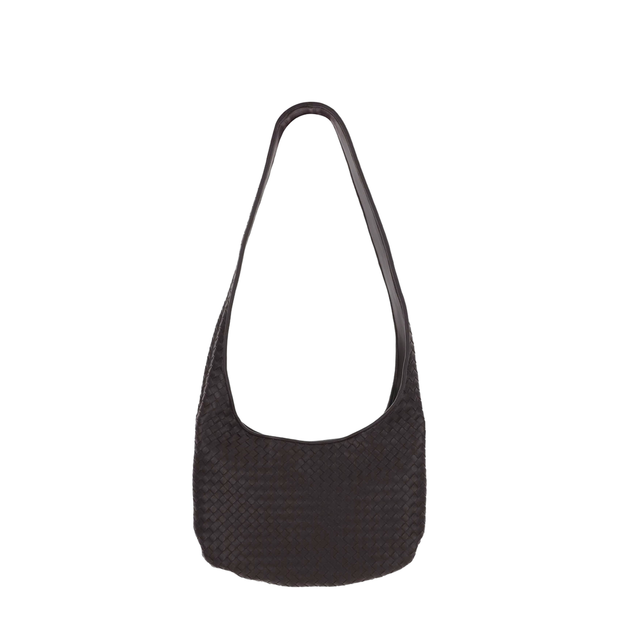 Veneto Medium Lambskin Shoulder Bags - Brown - Image 2