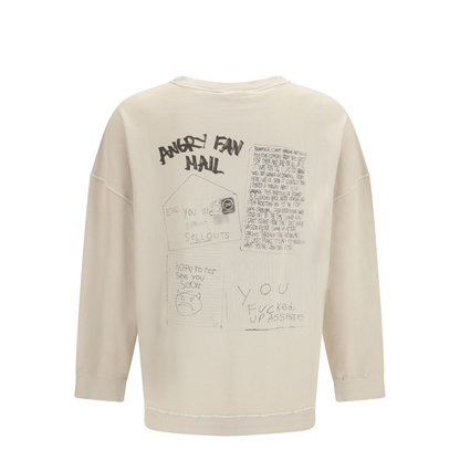 Angry Fan Mail Oversized Graphic Sweatshirt - Image 2