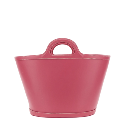 Tropicalia Small Calfskin Bucket Bag - Light Orchid - Image 1