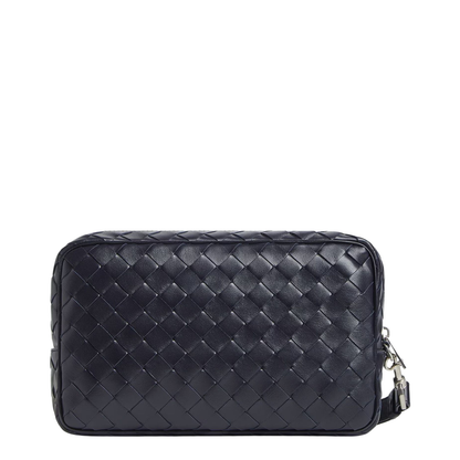 Intrecciato With Wristlet Leather Pouch Nocturnal - Image 2