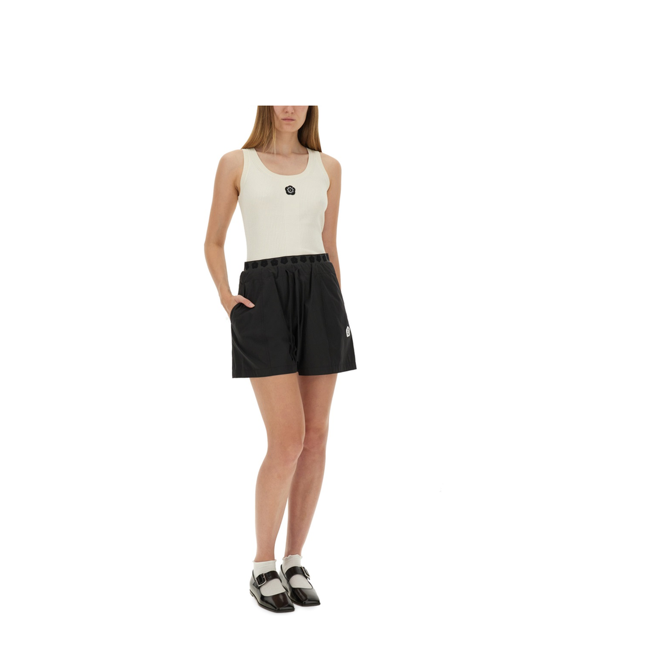 Tank Top with Embroidery Boke Flower 2.0 - Image 2