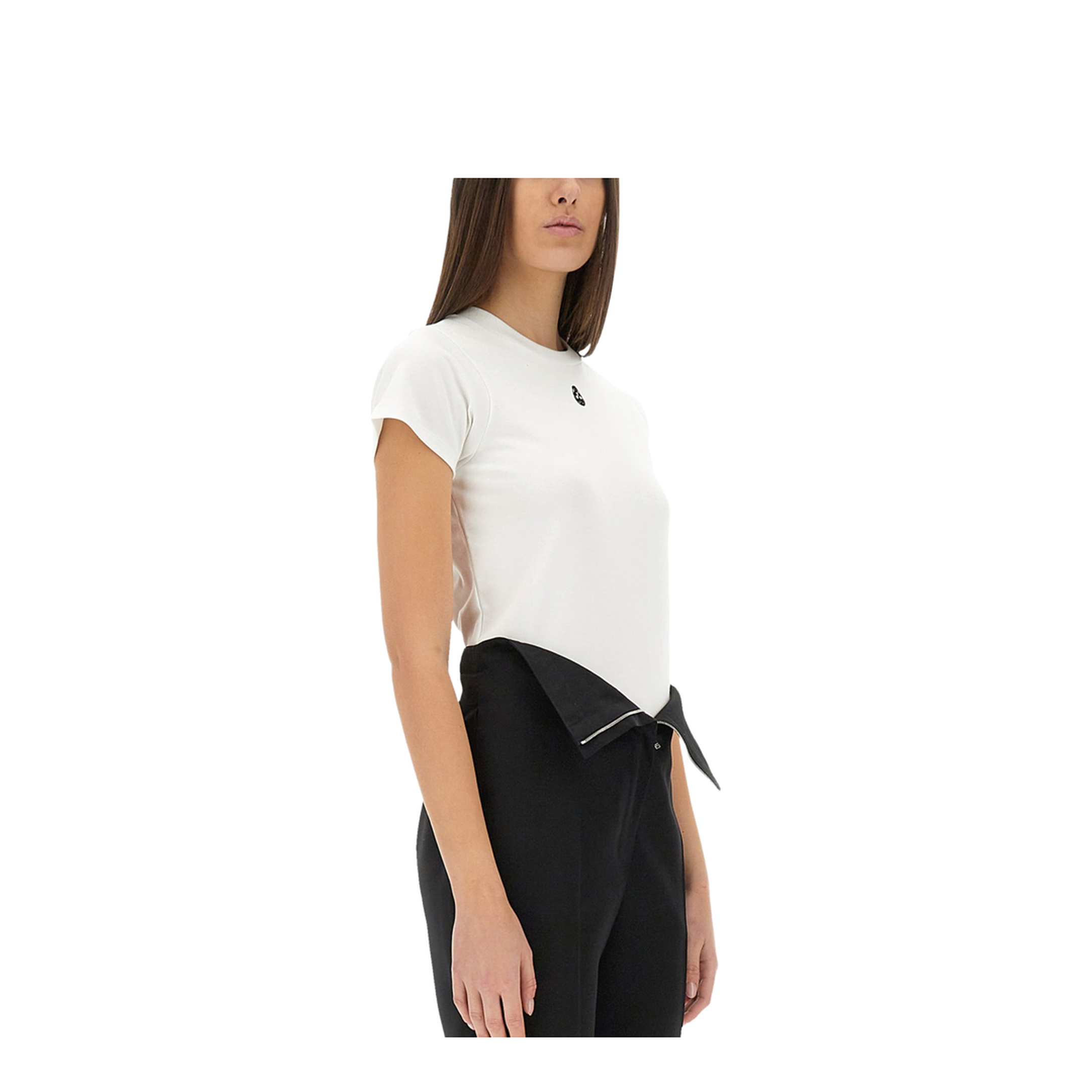 T-Shirt with Embellished Skull - Image 4