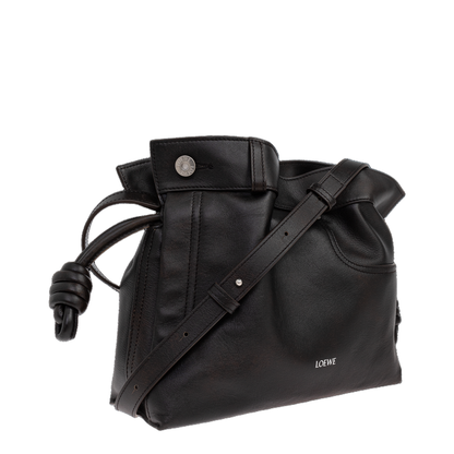 Flamenco Medium Calfskin Clutch - Vintage Brown - Image 4