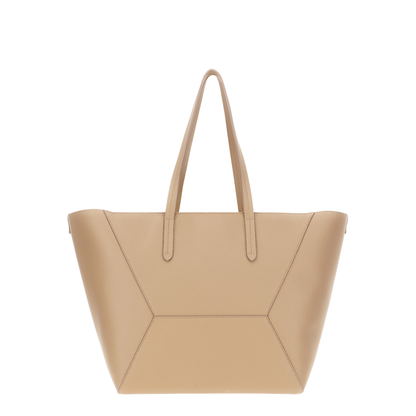 Duo Medium Leather Shoulder Bags -  Brown - Image 3