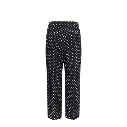Polka Dot Cr Pe De Chine Pants - Image 2