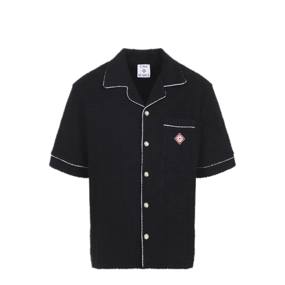 Towelling Monogram Shirt - Image 2
