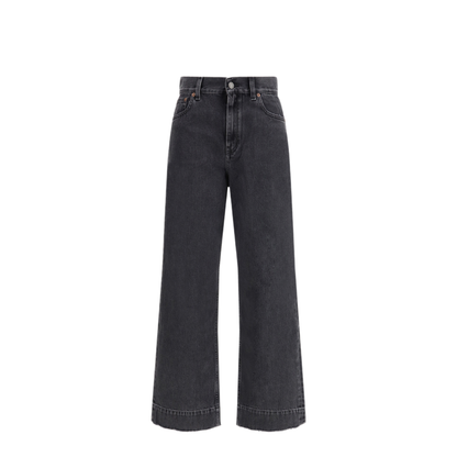High-waisted jeans - Image 1