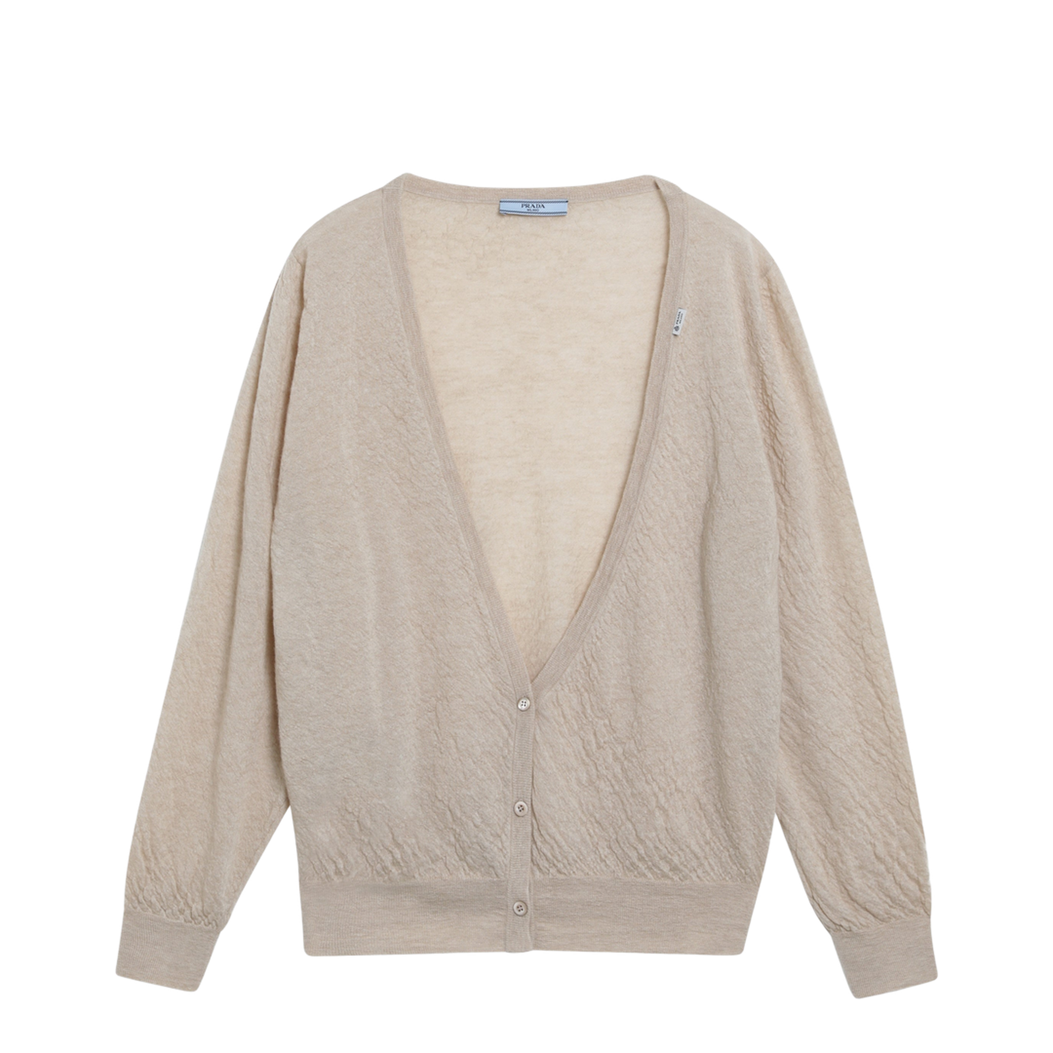 Desert-Coloured Cashmere Cardigan - Image 1