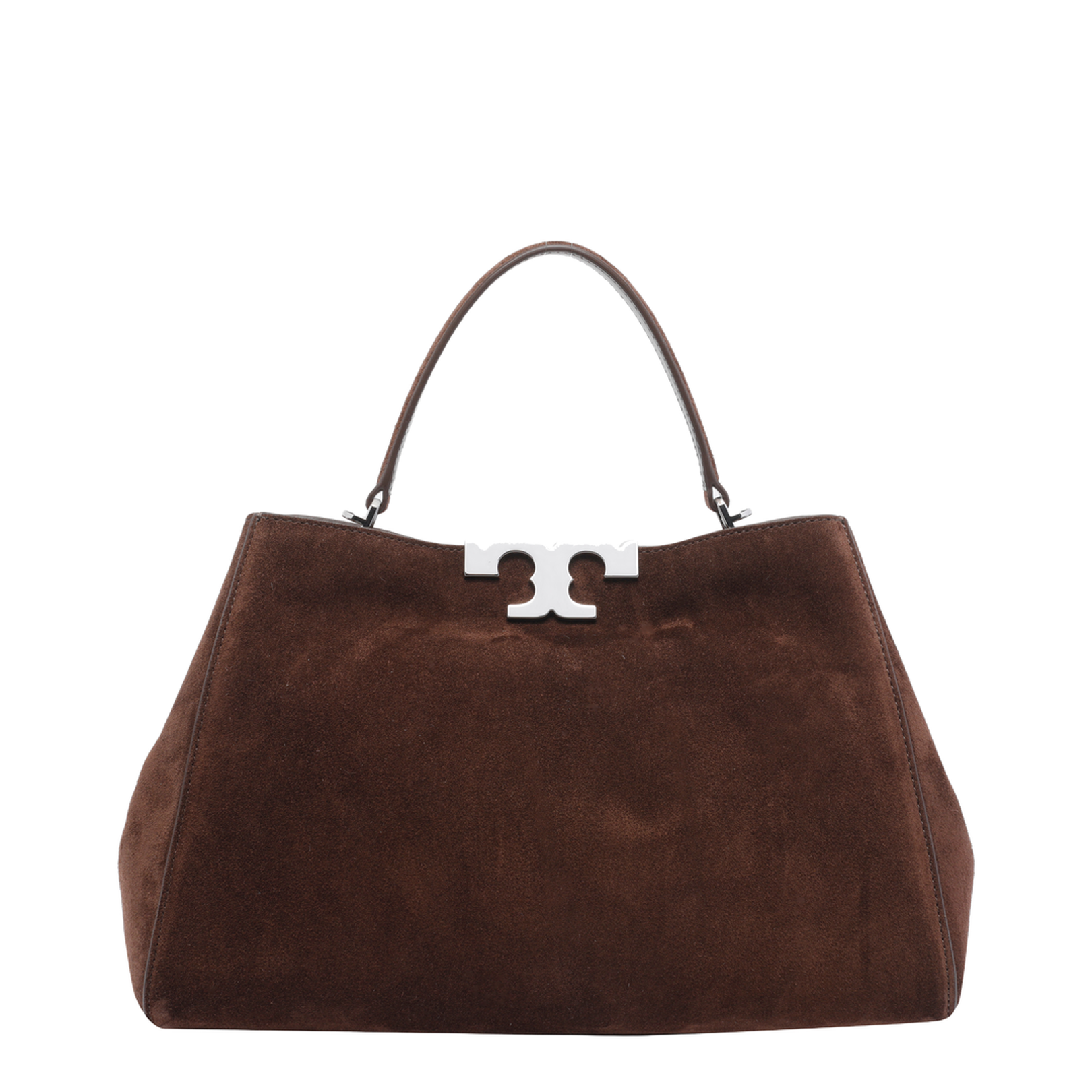 Eleanor Suede Satchel Bag - Image 1