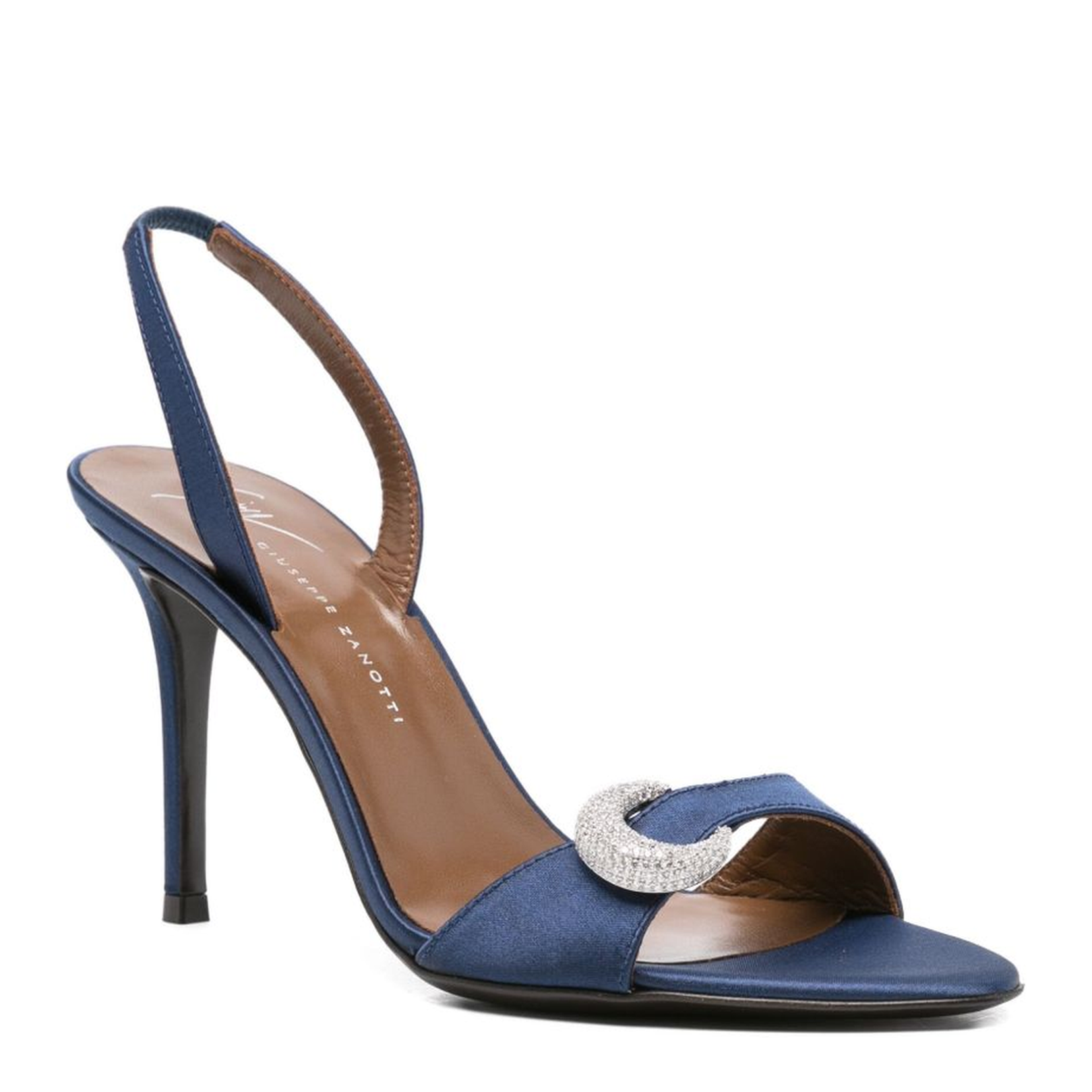 Slingback Strap Sandals Blue - Image 2