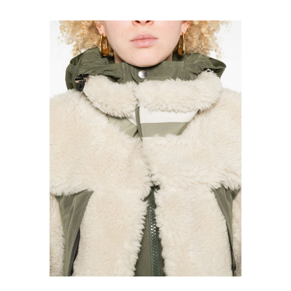 Fleece Texture Zip Fastening Jacket - Image 2