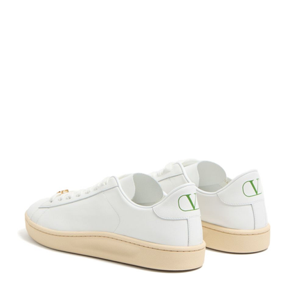 Royco Leather Sneakers - White - Image 3
