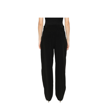 Double-Pleat Straight Trousers - Image 2