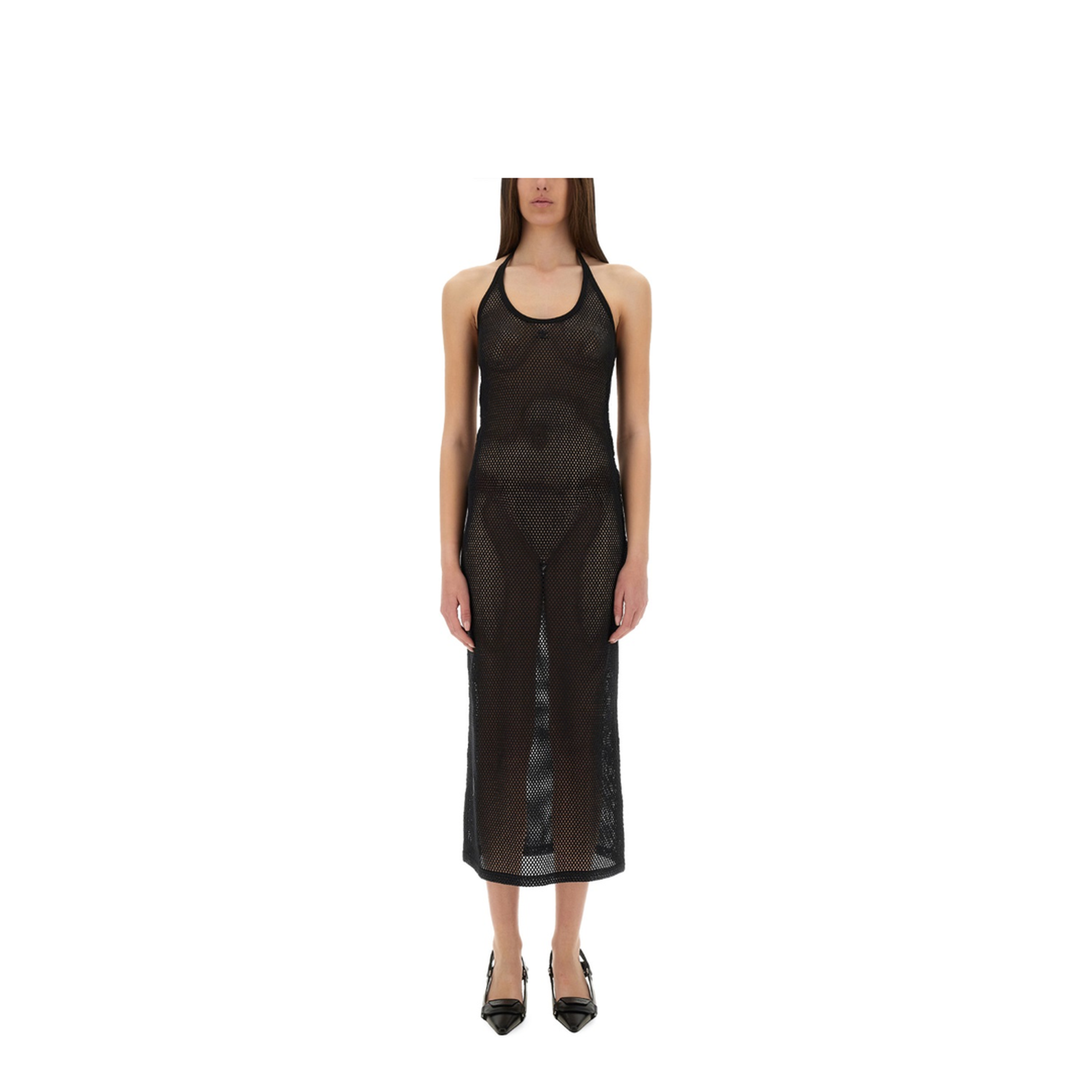 Holistic Mesh Long Dress - Image 1
