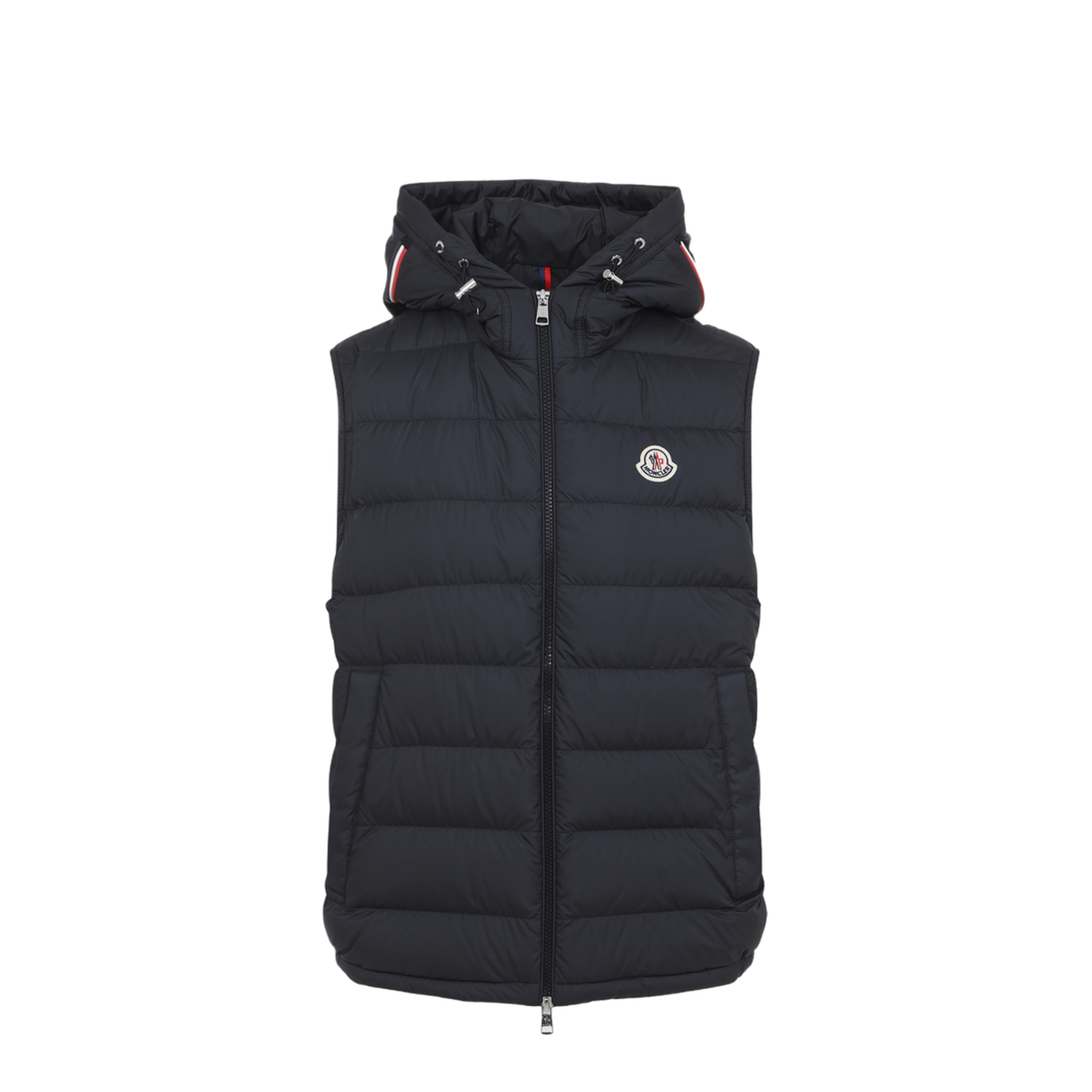 Black Marseillan Hooded Down Gilet - Image 4