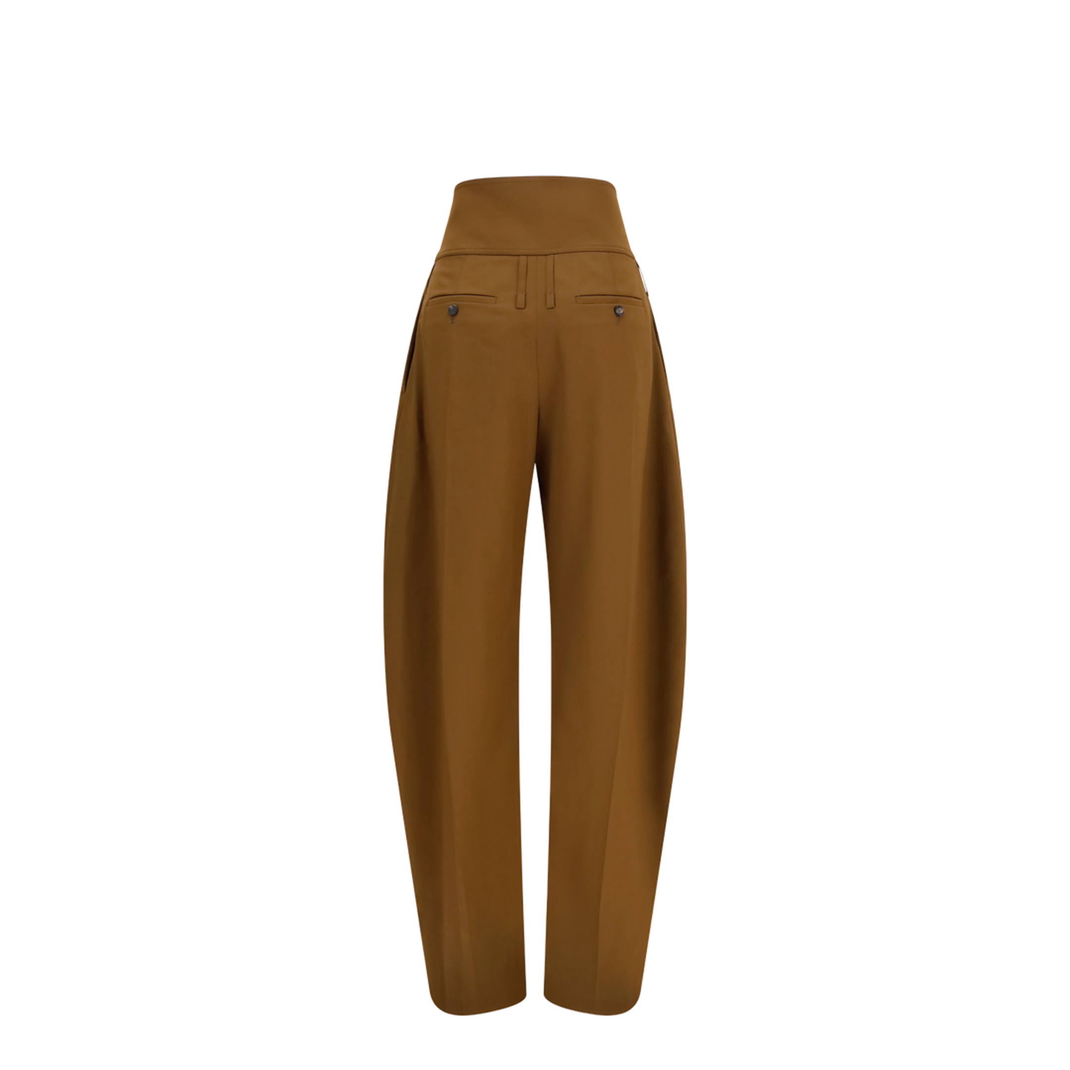 Wide Balloon-Fit Zip Pants - Image 2