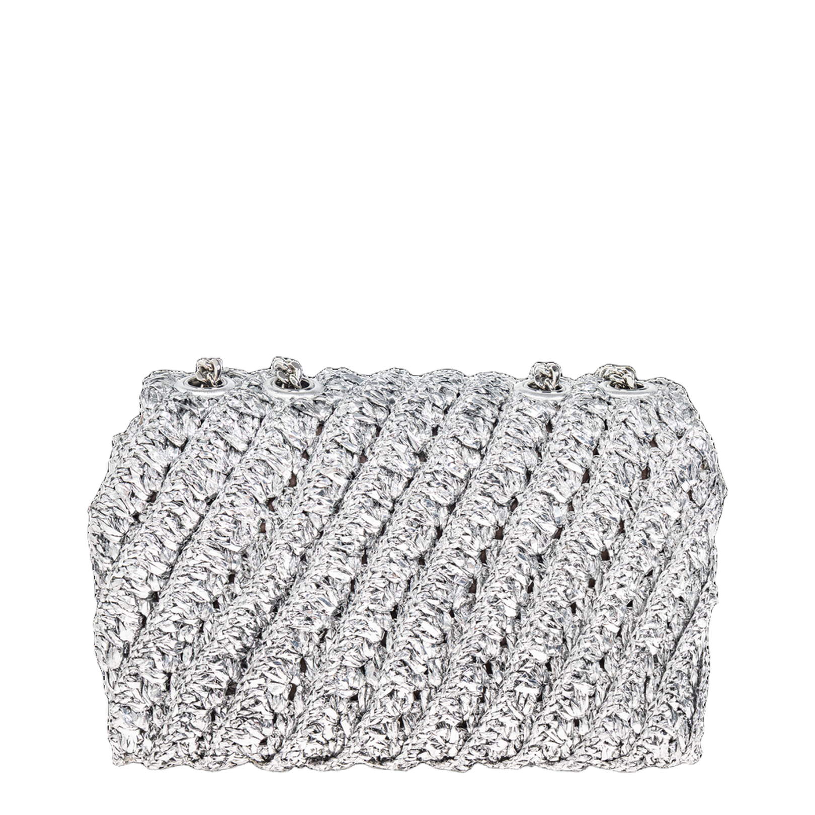 Kira Small Shoulder Bag White - Image 3