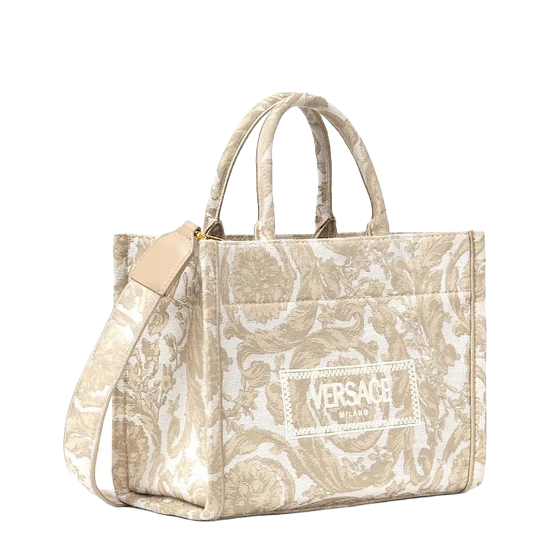 Handbag Cotton Beige - Image 3