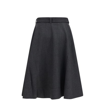 Wool Wrap Skirt - Image 2