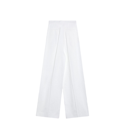 Pleated Pants - White - Image 2