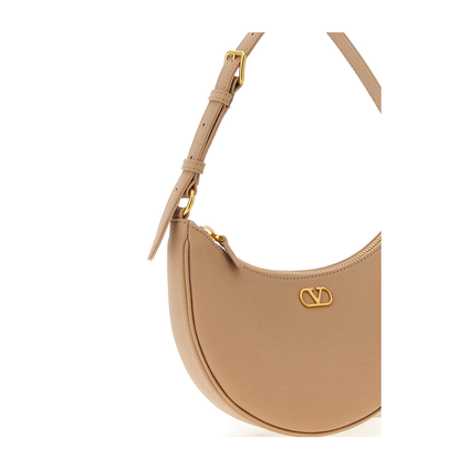 Mini Shoulder Bag in Garnet Calfskin - Image 3