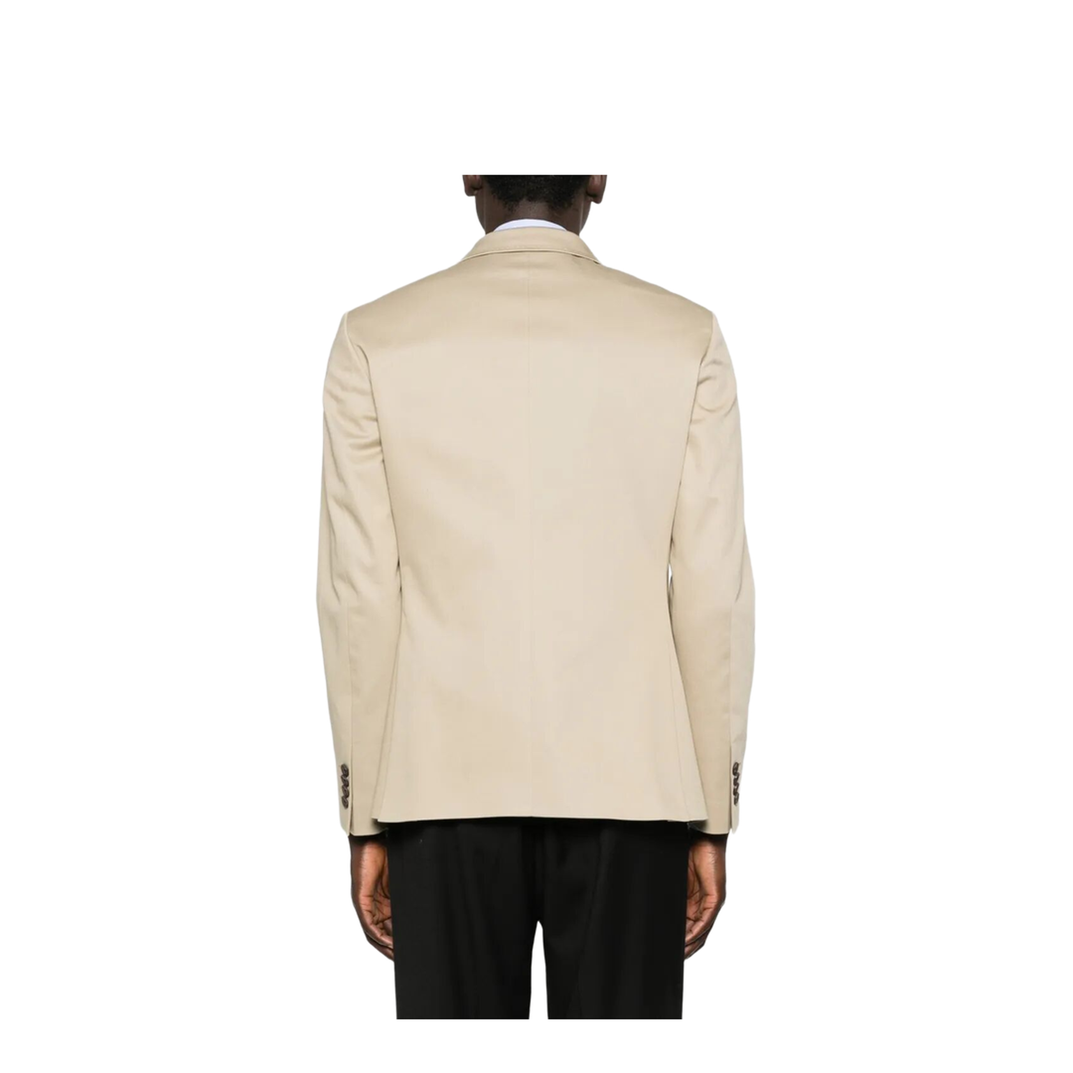 Roma Single-Breasted Cotton Blazer - Image 3