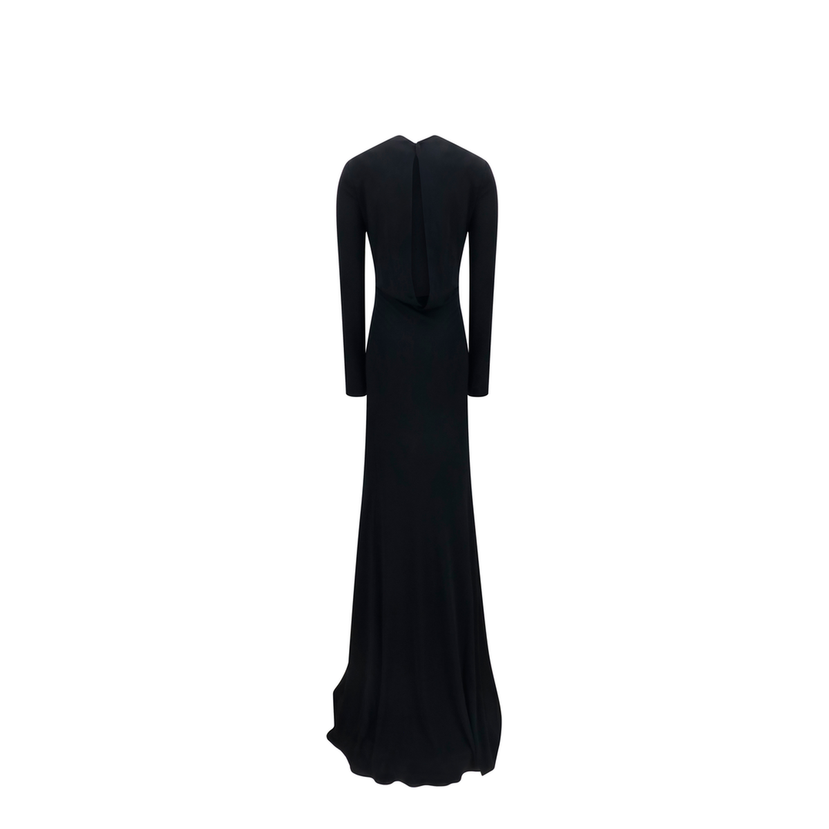 Long Evening Dress With Long Sleeves - Image 2
