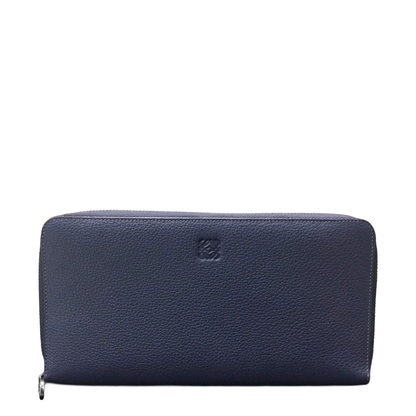 Women's Long Wallet - Navy Blue - Image 1