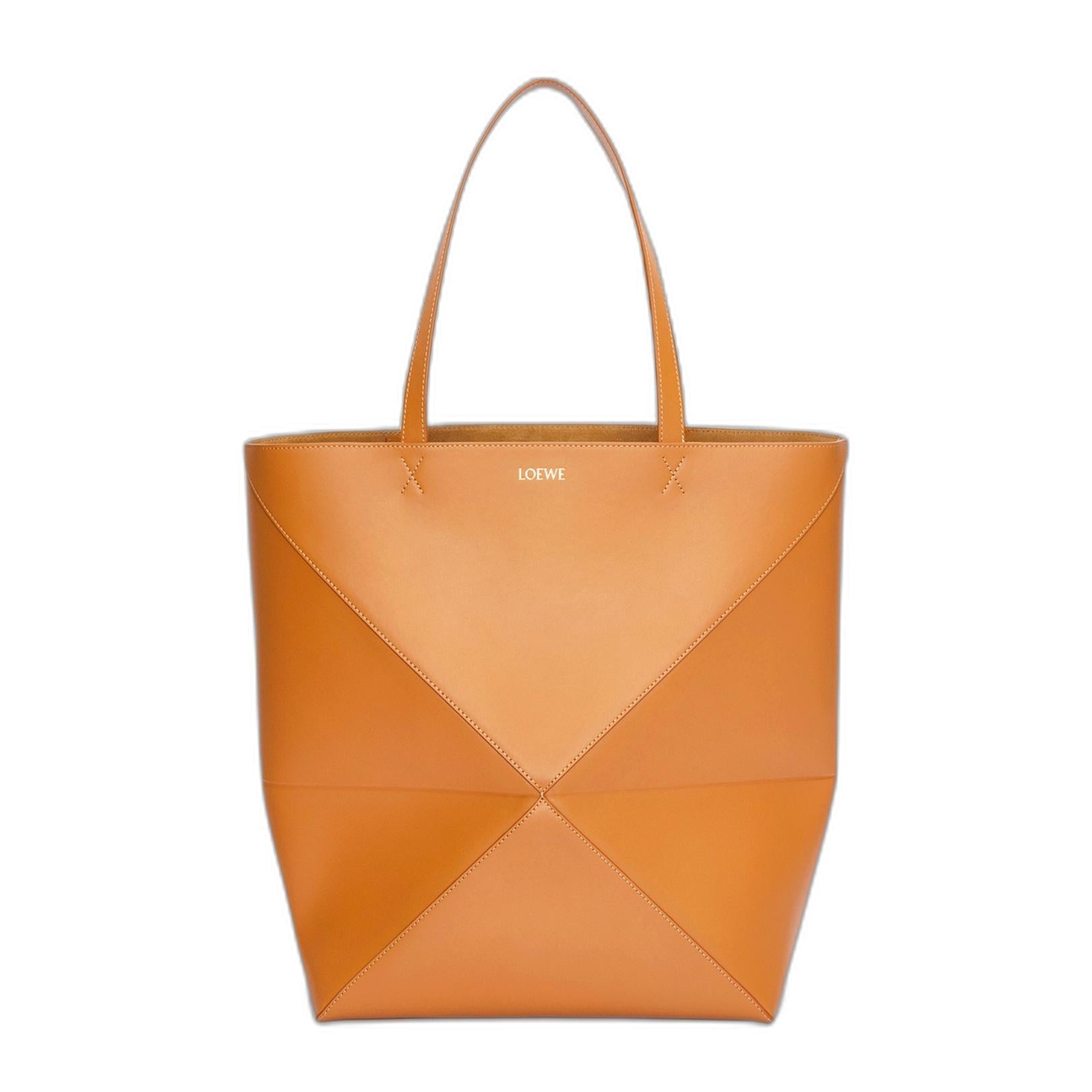 Puzzle Fold XL Calfskin Tote Bags - Image 1