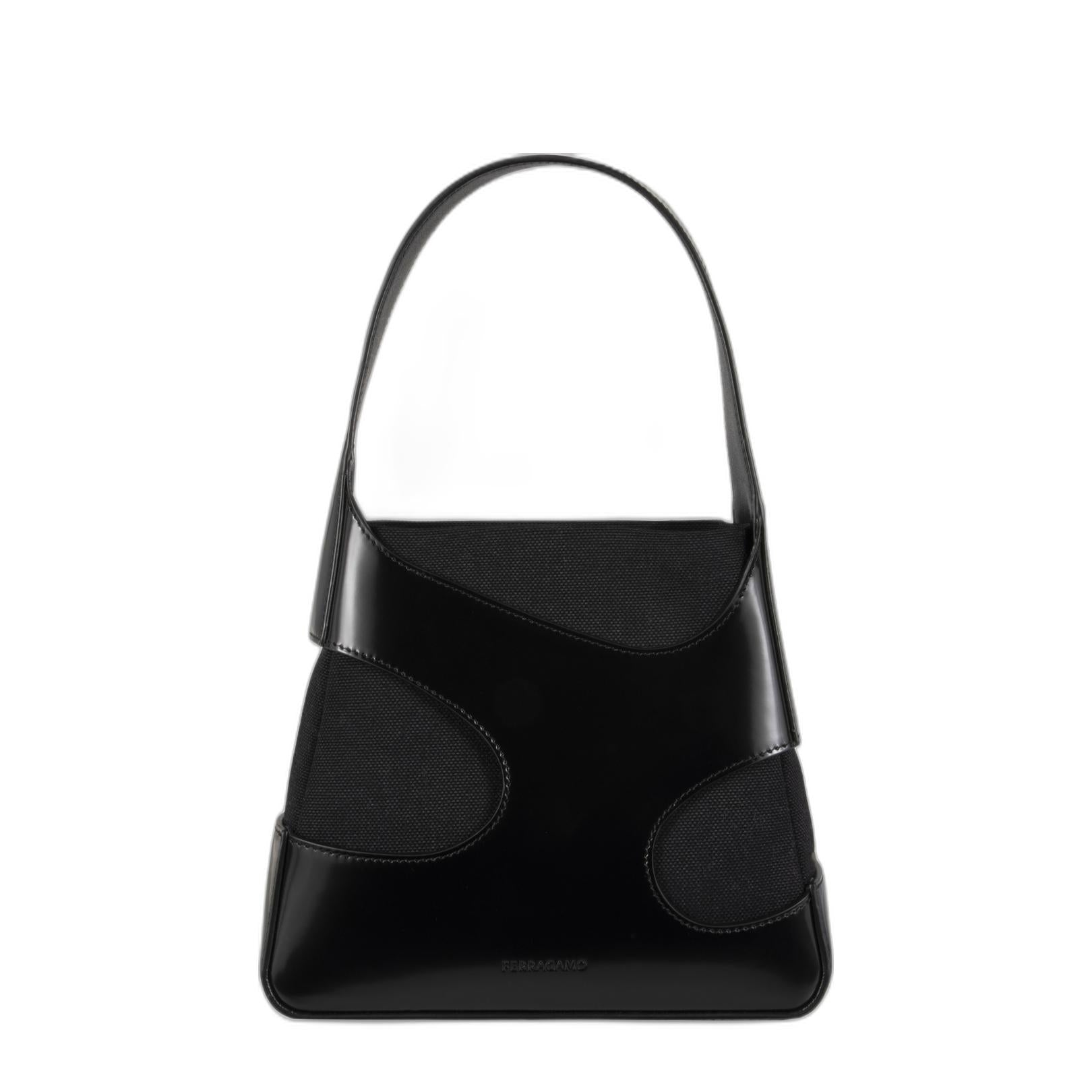 Ferragamo Cut-Out Mini Shoulder Bag - Image 1