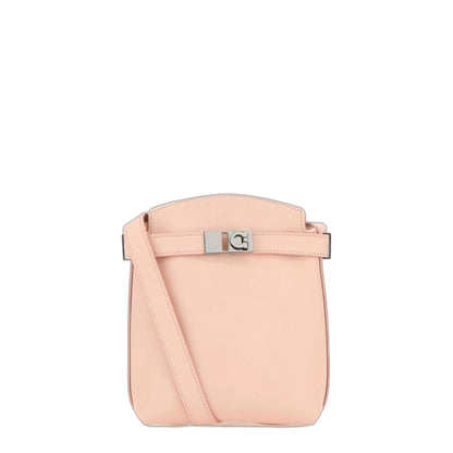Ferragamo Pastel Pink Leather Gancini Phone Case - Image 1