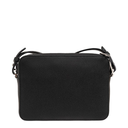 Grained Leather with Logo in Black - Image 3